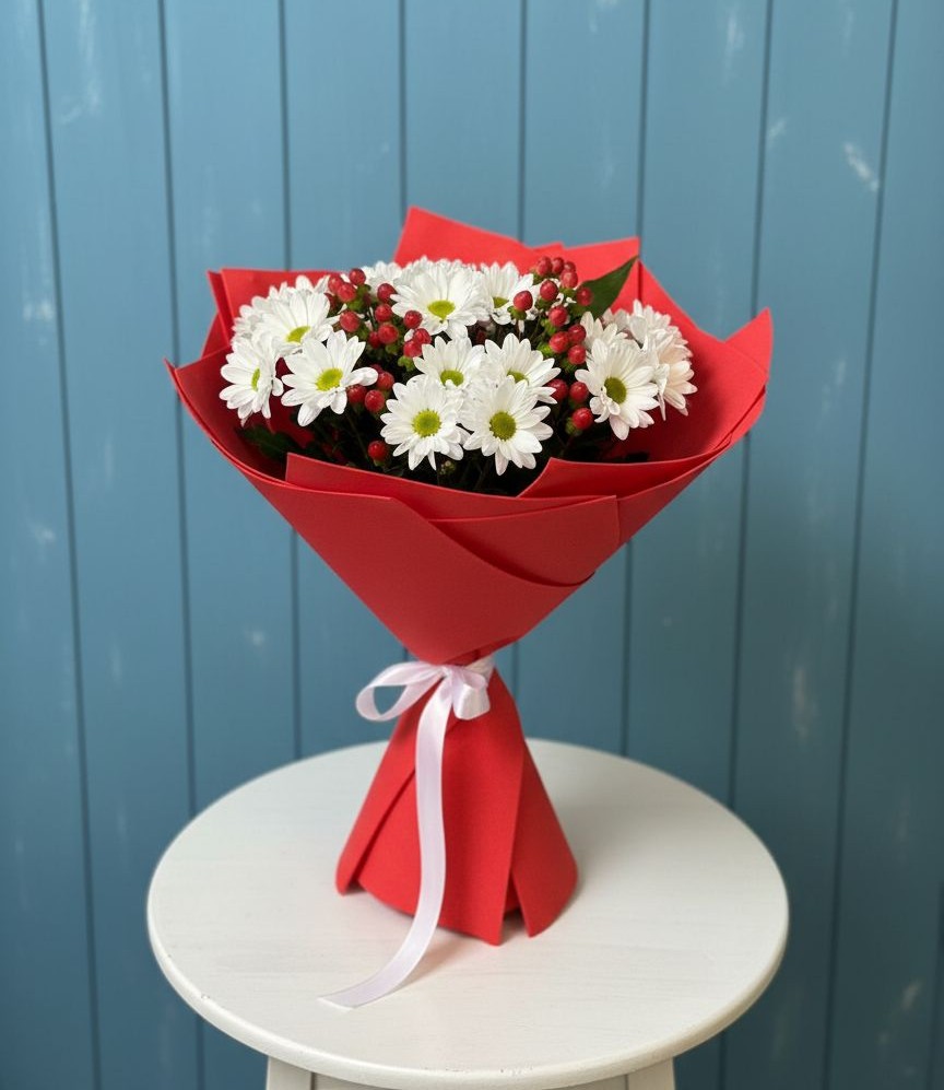 Букет цветов из: Хризантемы в Арске