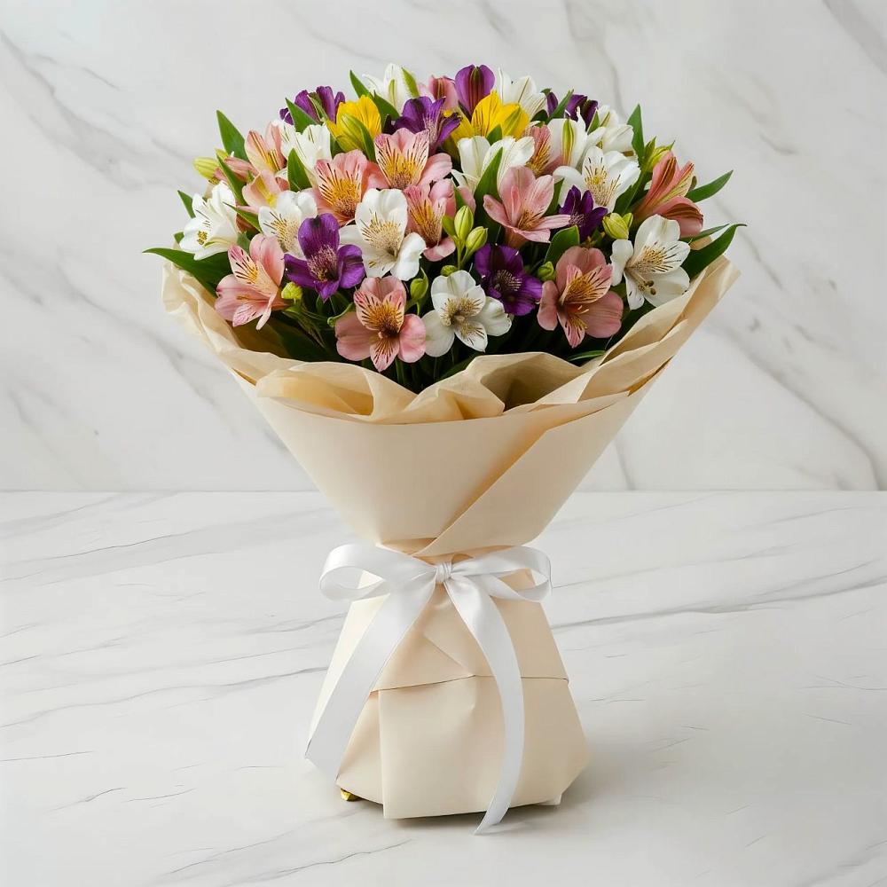 Букет цветов из: Альстромерии в Арске