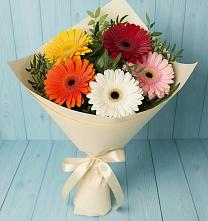 Букет цветов из:  Герберы #REPLACE_PRED# Арске