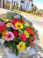 Букет цветов из:  Герберы #REPLACE_PRED# Арске