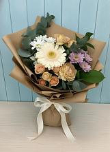 Букет цветов из:  Герберы и Хризантемы в Арске