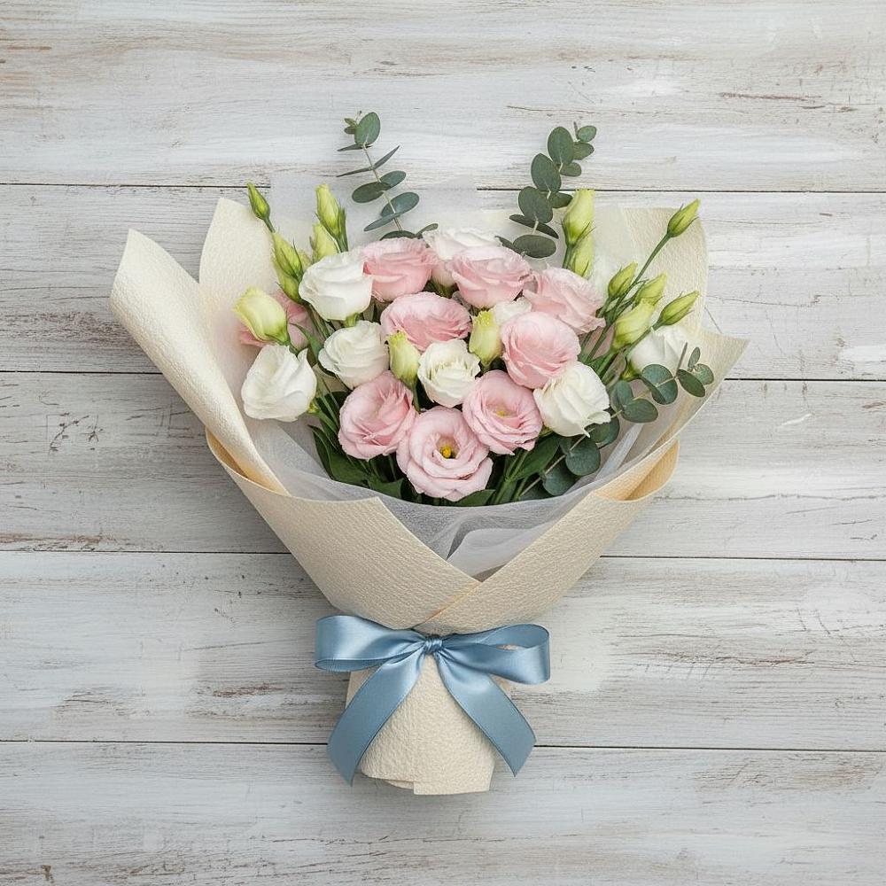 Букет цветов из: Лизиантусы в Арске